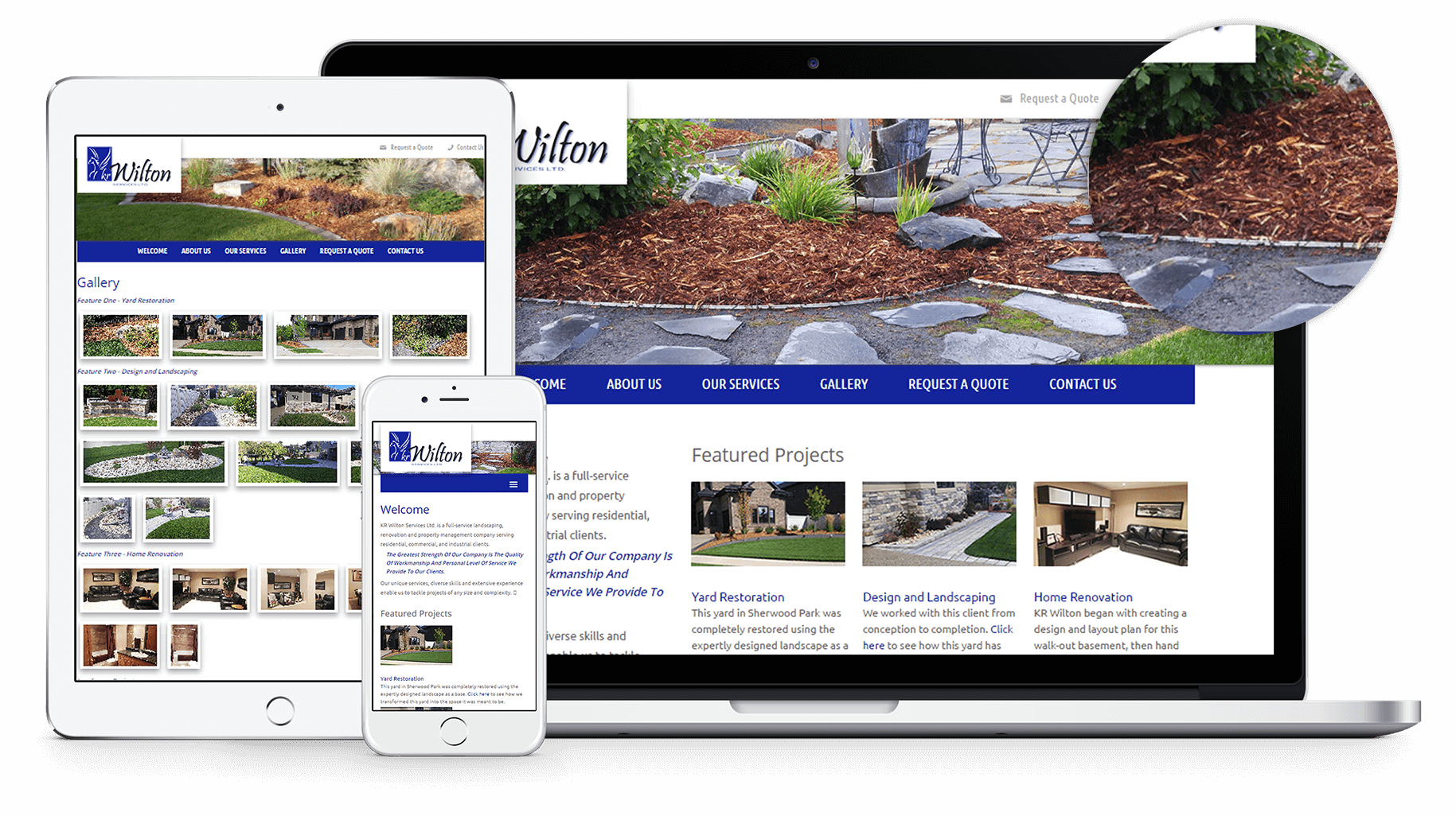 New Website for KR Wilton